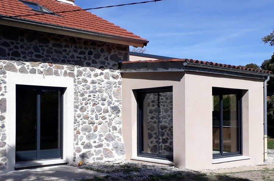 Ajout d'une extension pour agrandir une maison ancienne Ajout d'une extension pour agrandir une maison ancienne