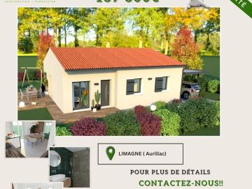 ✨ Offre exclusive - Maison + Terrain à découvrir ! ✨

Raymond vous propose une occasion rare sur les hauteurs d'Aurillac. 
Sur un terrain de 500m², découvrez...