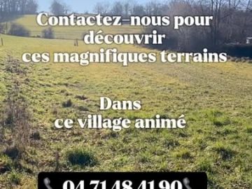 🌳 Terrains à vendre - Opportunité à ne pas manquer 🌳

Raymond vous emmène aujourd'hui dans le village de Jussac pour vous faire découvrir ses magnifiques...