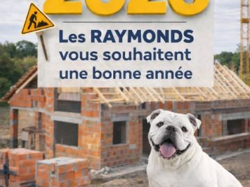 Les Raymonds vous souhaitent une très belle année 2026 !
Santé, réussite et beaux projets 🧱🎉
 #2026 #nouvelleannée #renovations #travaux #habitat #CCIM...