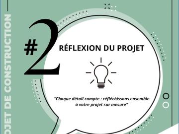 🏡 Étape 2/7 – La réflexion du projet

Chaque projet est unique.

Nombre de pièces, agencement, style de la maison… nous imaginons ensemble une maison qui...
