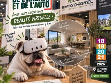 Et si vous pouviez visiter votre future maison… avant même sa construction ?

À l’occasion du Salon de l’Habitat et de l’Auto d’Aurillac, Raymond-Raynal vous...